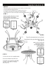 Предварительный просмотр 2 страницы Homestyles 88 5569 30 Assembly Instructions