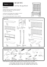 Предварительный просмотр 1 страницы Homestyles 88 5649 49C Manual