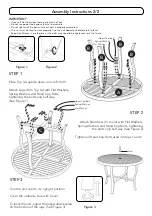 Предварительный просмотр 2 страницы Homestyles 88 5702 30 Assembly Instructions