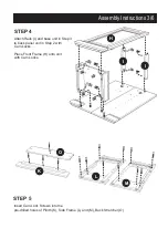 Предварительный просмотр 4 страницы Homestyles 885010941 Manual