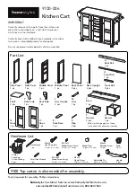 Preview for 2 page of Homestyles 9100-006 Manual