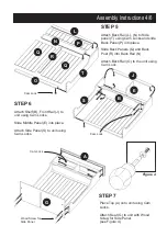 Предварительный просмотр 4 страницы Homestyles Bermuda Hall Tree 88 5542 49 Assembly Instructions Manual