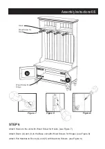 Предварительный просмотр 6 страницы Homestyles Bermuda Hall Tree 88 5542 49 Assembly Instructions Manual