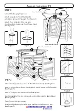 Preview for 3 page of Homestyles Buffet 88 5134 64 Manual