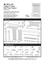 Homestyles Cabin Creek  88 5411 49 Manual предпросмотр