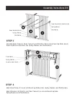 Preview for 3 page of Homestyles Cabin Creek  88 5411 49 Manual