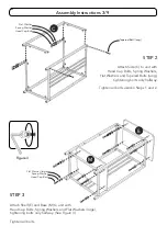 Предварительный просмотр 3 страницы Homestyles Closet Wall Drawer Unit 20 05050 0075 Manual