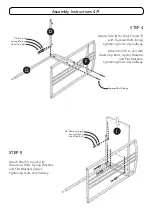 Предварительный просмотр 4 страницы Homestyles Closet Wall Drawer Unit 20 05050 0075 Manual