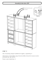 Предварительный просмотр 8 страницы Homestyles Closet Wall Hanging Unit 88 5530 772 Assembly Instructions Manual