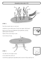 Предварительный просмотр 3 страницы Homestyles Dining Table 20 0 4 0033 Assembly Instructions