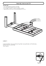 Предварительный просмотр 2 страницы Homestyles Grayton 6730-21 Quick Start Manual