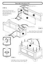 Предварительный просмотр 3 страницы Homestyles Hall Tree Stand 88 5530 49 Manual