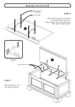 Предварительный просмотр 4 страницы Homestyles Hall Tree Stand 88 5530 49 Manual