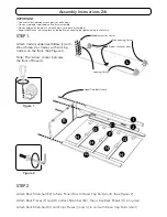 Preview for 2 page of Homestyles Kitchen Cart Assembly Instructions Manual