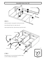 Preview for 3 page of Homestyles Kitchen Cart Assembly Instructions Manual