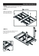 Предварительный просмотр 2 страницы Homestyles Marco Island 88 5544 42 Assembly Instructions