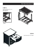 Предварительный просмотр 4 страницы Homestyles Marco Island 88 5544 42 Assembly Instructions