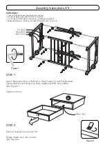 Предварительный просмотр 2 страницы Homestyles Modern Craftsman 5050-20 Assembly Instructions