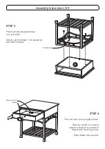 Предварительный просмотр 3 страницы Homestyles Modern Craftsman 5050-20 Assembly Instructions