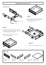 Preview for 5 page of Homestyles Monarch Kitchen Island 88 5020 941 Assembly Instructions Manual