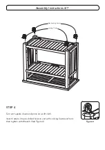 Preview for 4 page of Homestyles OutdoorPatio 5663-95 Quick Start Manual