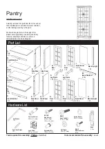 Homestyles Pantry 5180-64 Manual предпросмотр