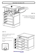 Предварительный просмотр 7 страницы Homestyles Storage Island 20 05520 0923 Manual