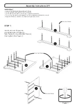 Предварительный просмотр 2 страницы Homestyles Storage Island 20 05530 0942 Quick Start Manual