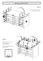 Предварительный просмотр 4 страницы Homestyles Storage Island 20 05530 0942 Quick Start Manual