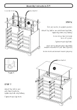 Предварительный просмотр 5 страницы Homestyles Storage Island 20 05530 0942 Quick Start Manual