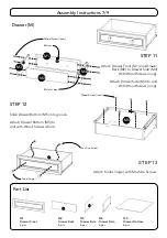 Предварительный просмотр 7 страницы Homestyles Storage Island 20 05530 0942 Quick Start Manual