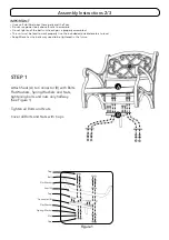 Предварительный просмотр 2 страницы Homestyles Swivel Chair Quick Start Manual