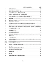 Preview for 4 page of HomeTech Q1B-CH-2000ST Manual