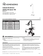 Homewerks 3070-252-CH-B-WS Instruction Manual preview