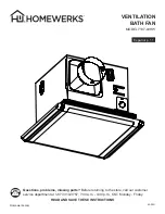 Preview for 1 page of Homewerks 7107-03HW Manual