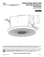 Homewerks 7130-01-BT User Manual preview