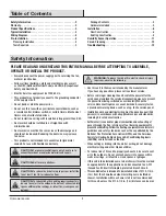 Preview for 2 page of Homewerks 7136-02HW Use And Care Manual