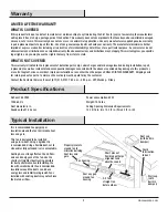 Preview for 3 page of Homewerks 7136-02HW Use And Care Manual