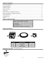 Preview for 2 page of Homewerks 7140-110-G3 Instructions Manual