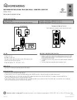 Homewerks 7150-02 Quick Manual preview