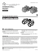 Preview for 1 page of Homewerks Worldwide 3220-15-CH-B Quick Start Manual