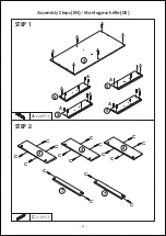 Preview for 5 page of Homfa HMC-MW-039 Assembly Instructions Manual