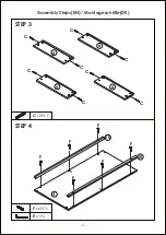 Preview for 6 page of Homfa HMC-MW-039 Assembly Instructions Manual