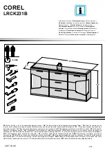 Preview for 1 page of HOM'IN Corel LRCK231B Assembling Instruction