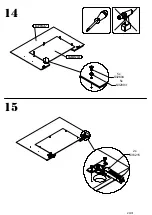 Preview for 20 page of HOM'IN Corel LRCK231B Assembling Instruction