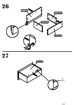 Preview for 28 page of HOM'IN Corel LRCK231B Assembling Instruction