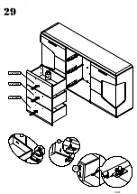 Preview for 30 page of HOM'IN Corel LRCK231B Assembling Instruction