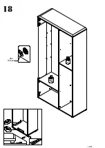 Preview for 18 page of HOM'IN Corel LRCV721LB Assembling Instruction