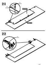 Preview for 22 page of HOM'IN Corel LRCV721LB Assembling Instruction