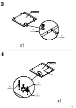 Предварительный просмотр 8 страницы HOM'IN LRCT122B Assembling Instruction